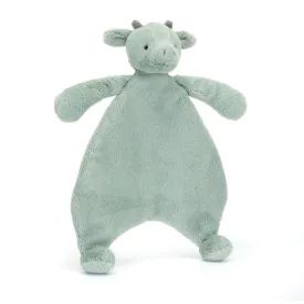 Bashful Dragon Comforter - 11x7 Inch by Jellycat