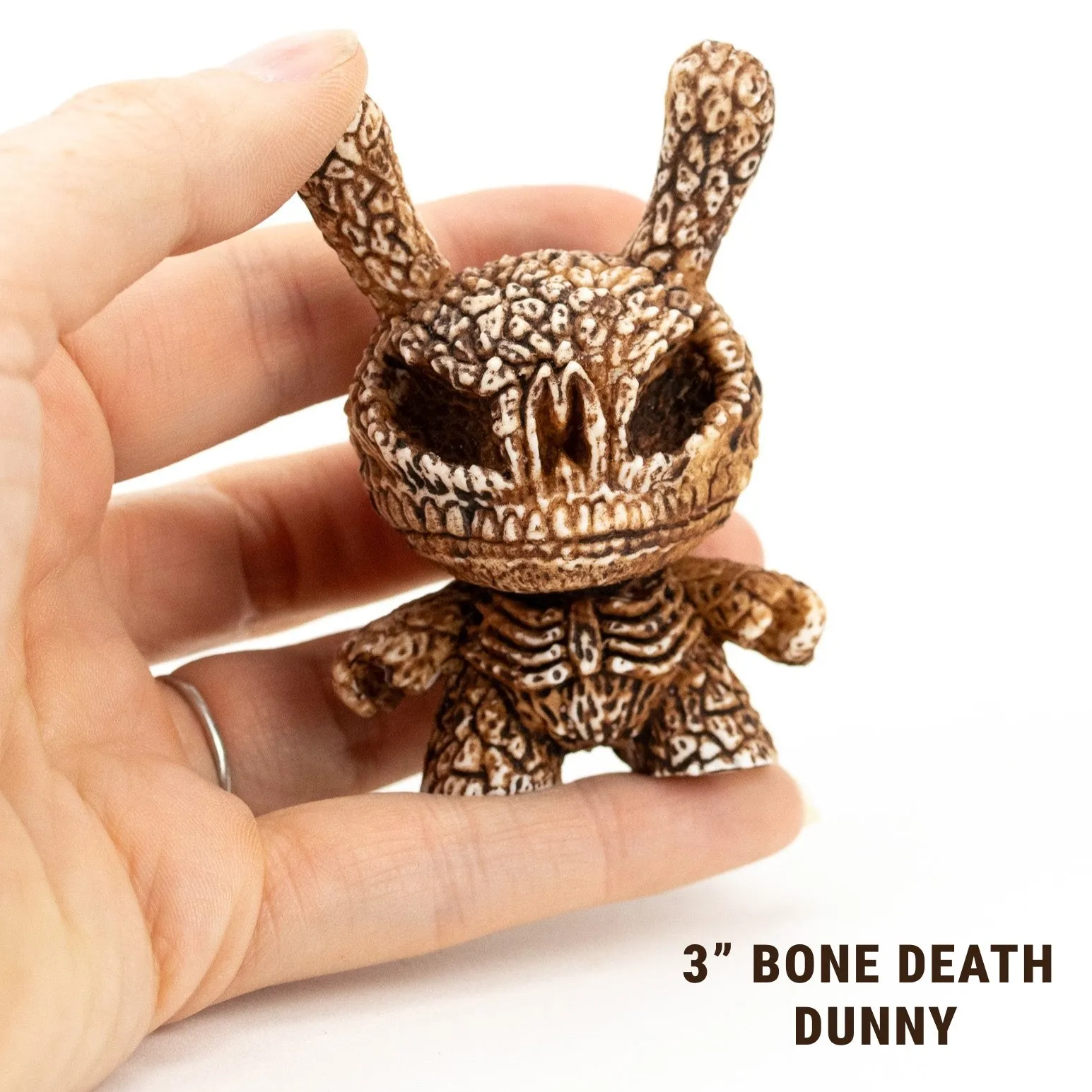 Bone Death Dunny 3” & 5” Resin Art Figure Set by American Gross (Limited Edition of 200)
