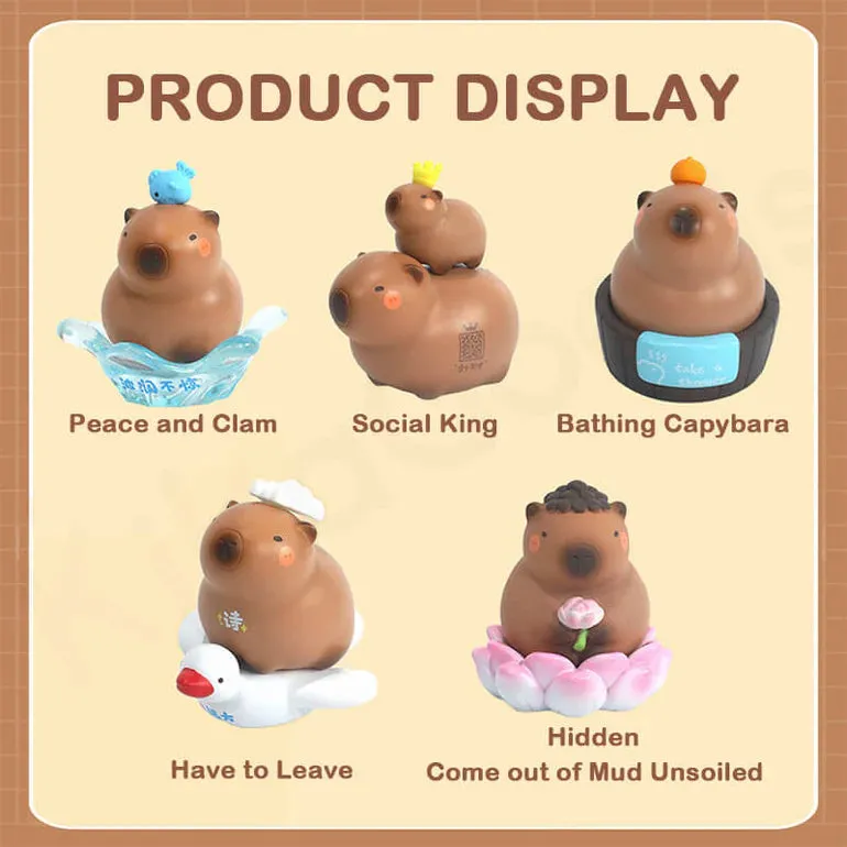 Capybara House Blind Box