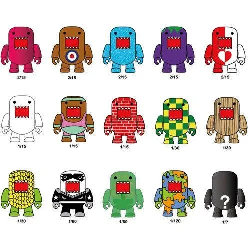 Dark Horse Domo 2" Qee Series 5 (1 Blind Box)