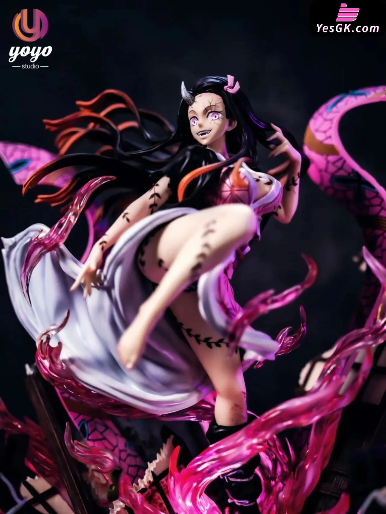 Demon Slayer Awakened Kamado Nezuko Resin Statue - YOYO Studio [In Stock]
