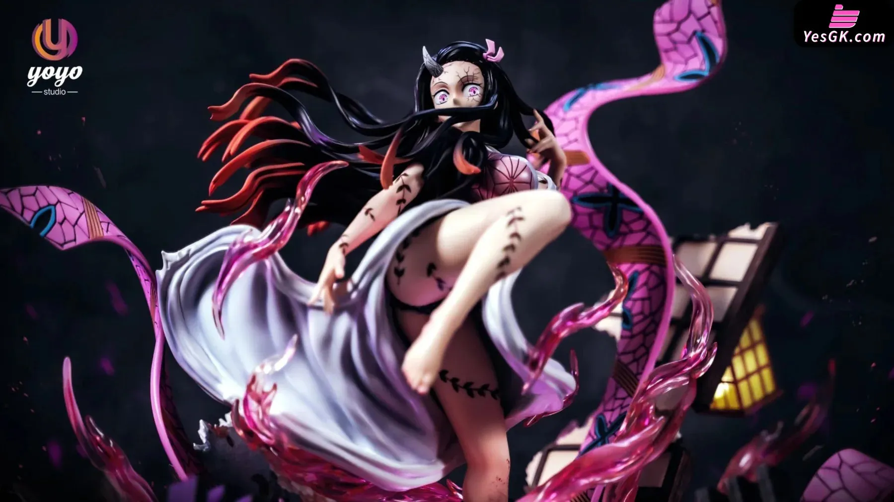 Demon Slayer Awakened Kamado Nezuko Resin Statue - YOYO Studio [In Stock]