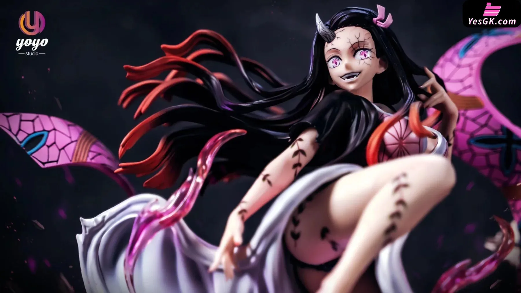 Demon Slayer Awakened Kamado Nezuko Resin Statue - YOYO Studio [In Stock]