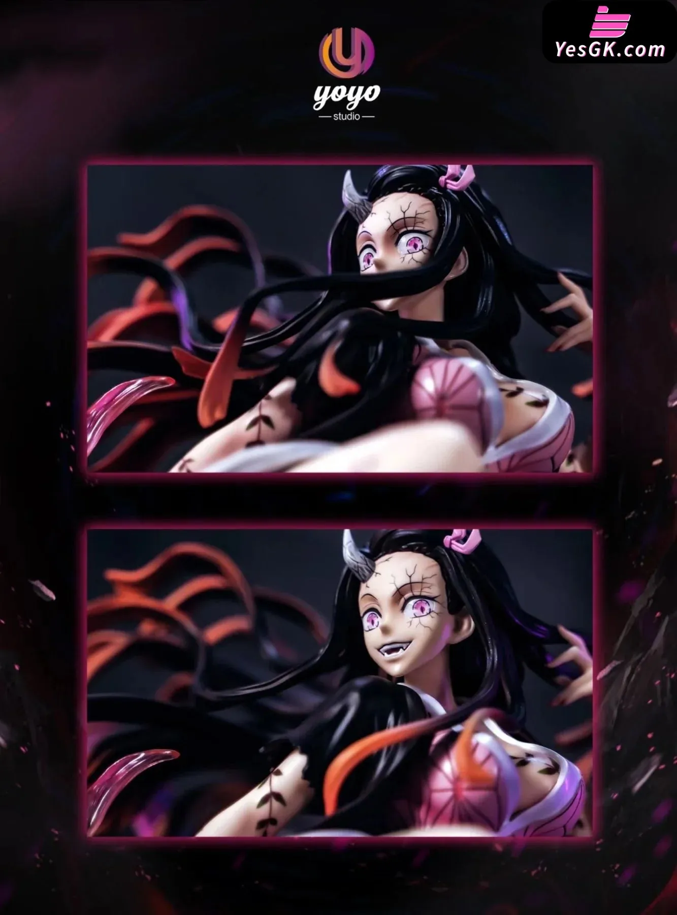 Demon Slayer Awakened Kamado Nezuko Resin Statue - YOYO Studio [In Stock]
