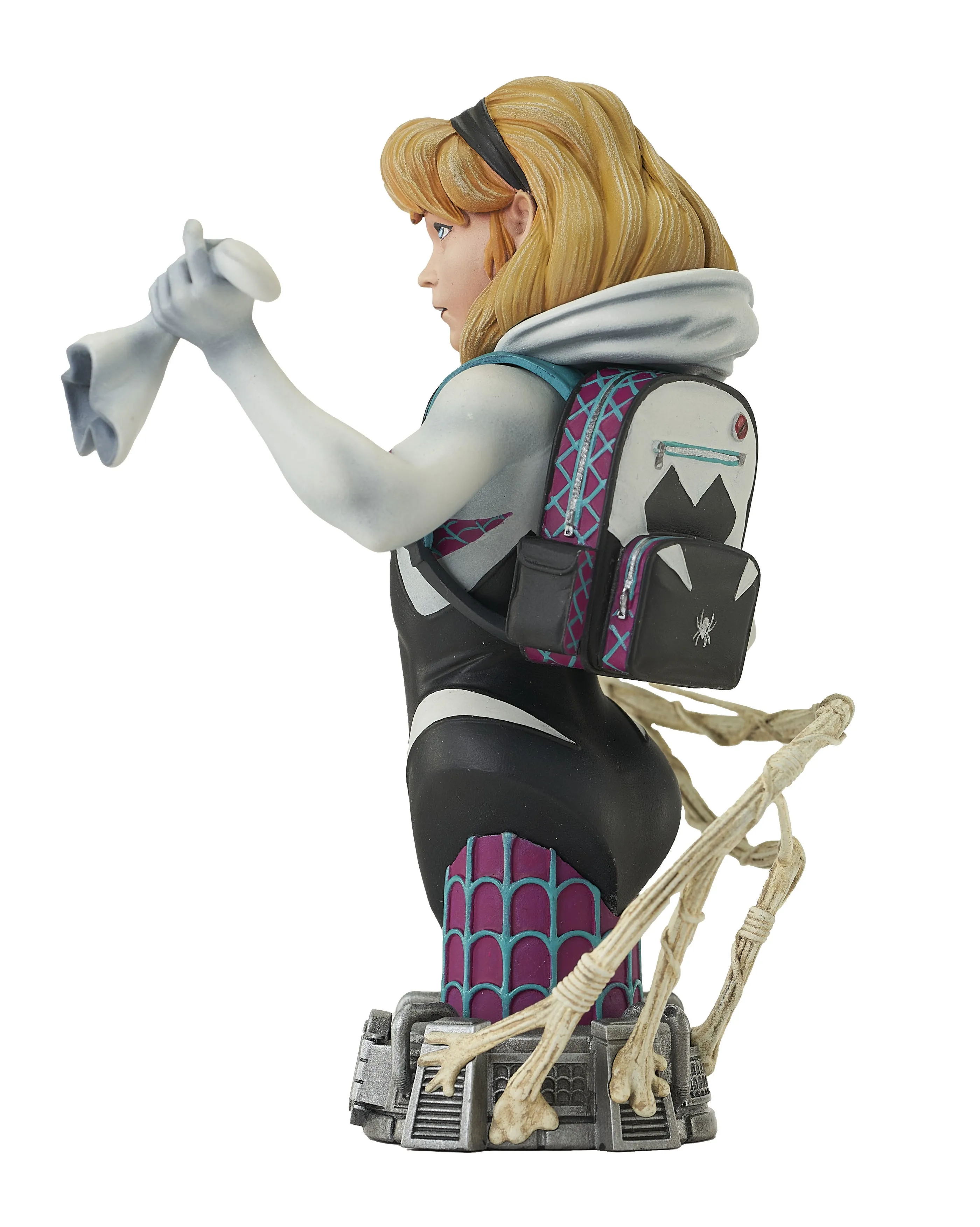 Diamond Select Toys - Marvel Comic Ghost Spider (Spider-Gwen) - PVC Diorama Statue (84825) LOW STOCK