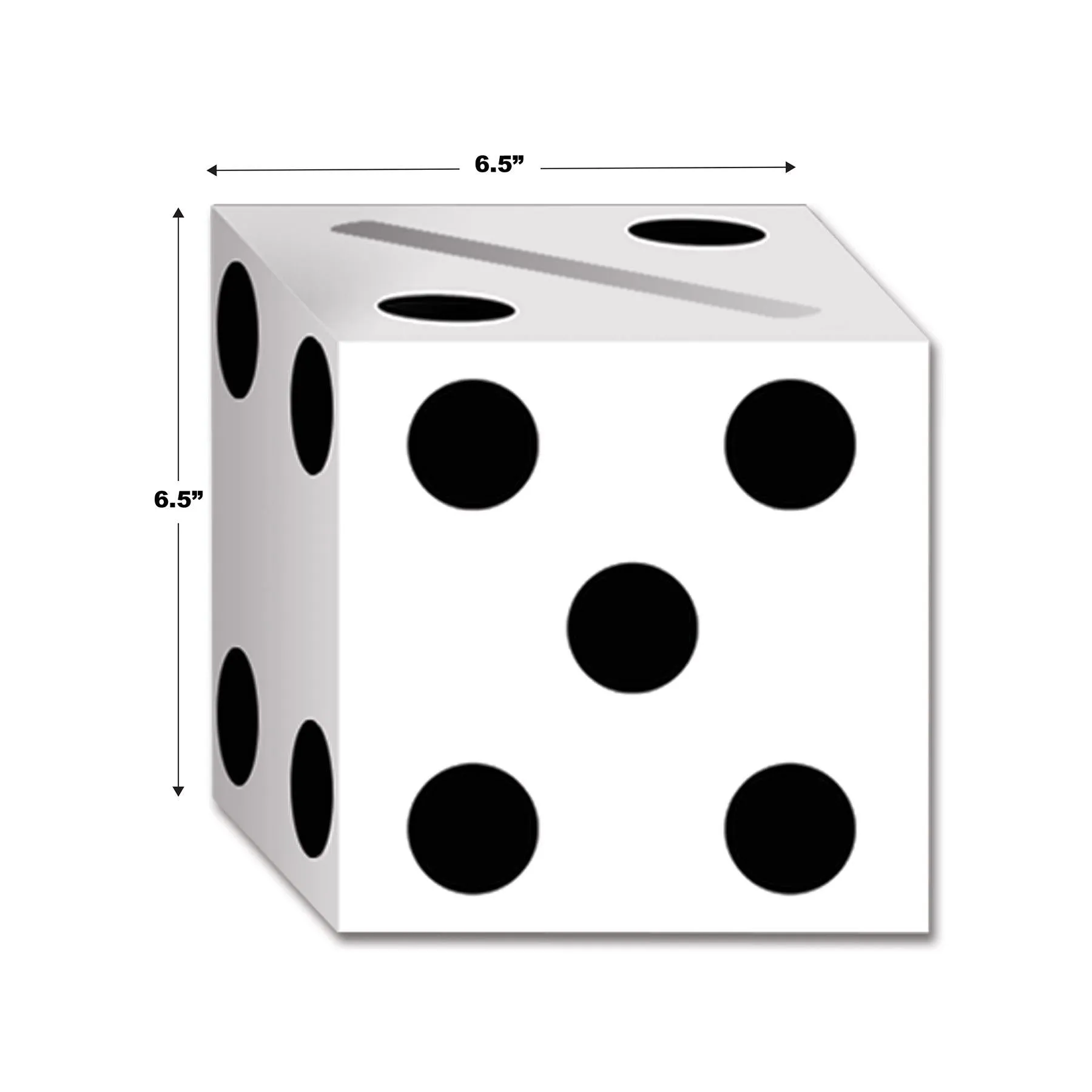 Dice Card Party Boxes (2 per Package)