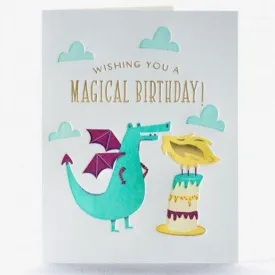 Dragon Candle Card