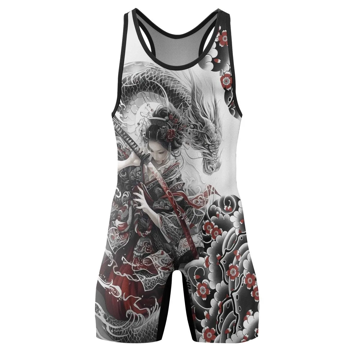 Dragon Geisha Wrestling Singlets