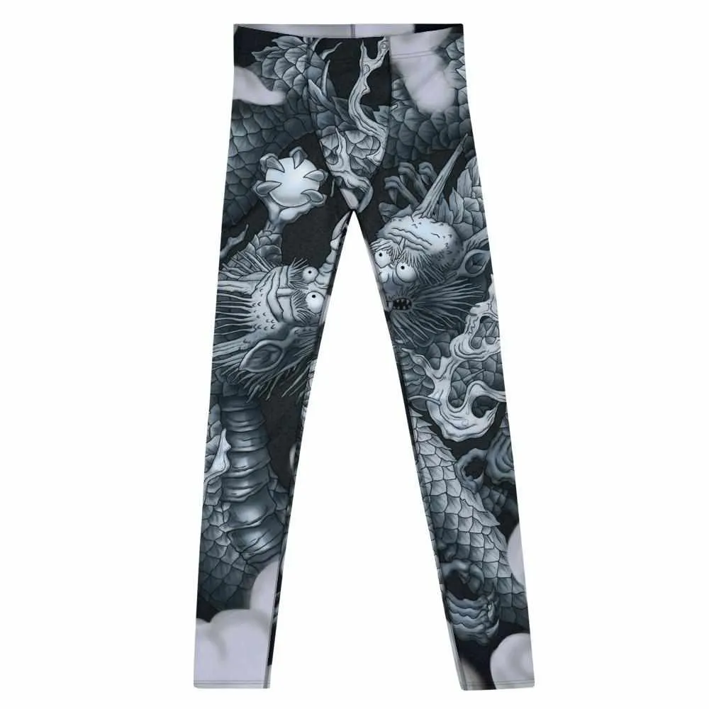 Dragon Lord Grappling Spats (Platinum)