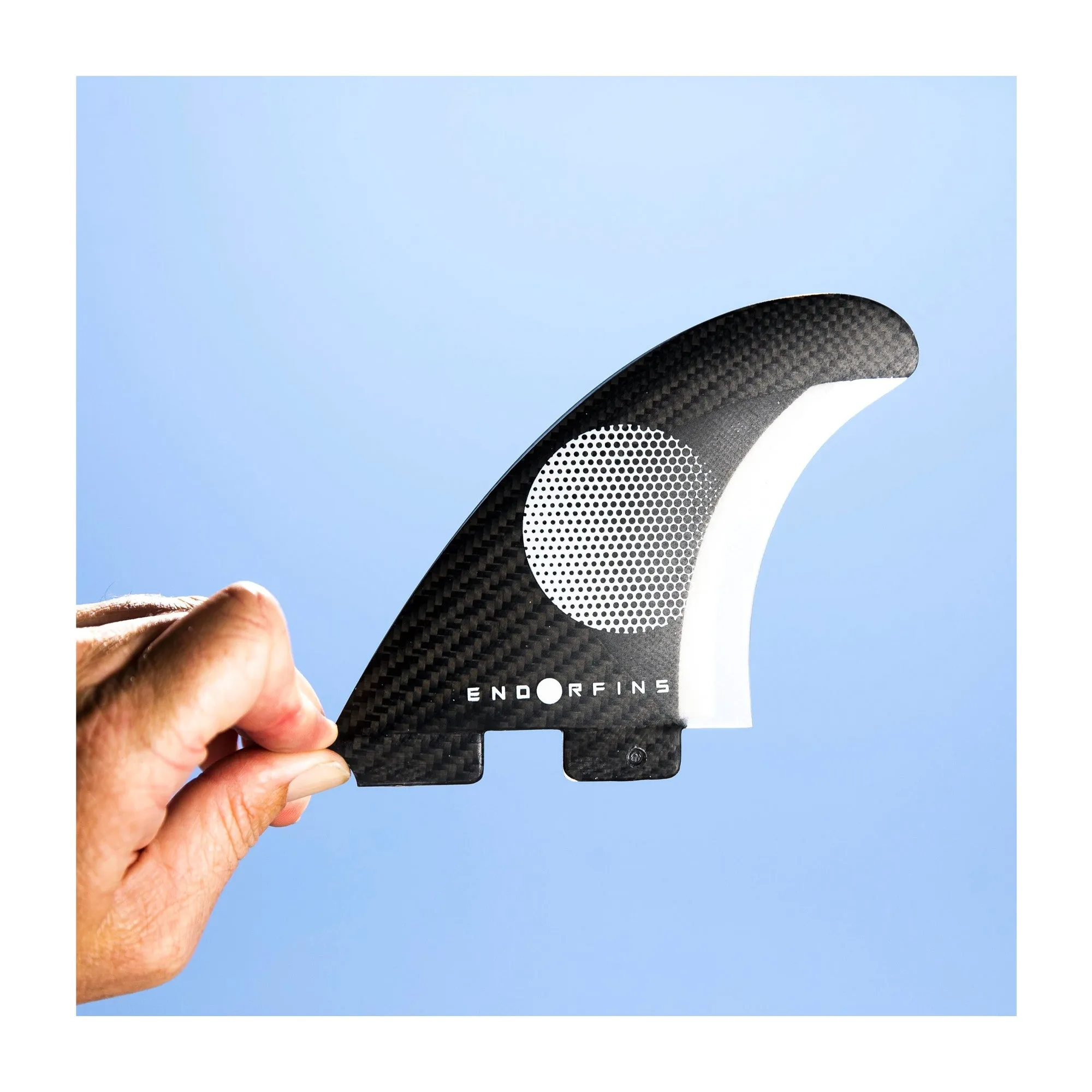 Endorfins Slater KS1 Futures Tri Surfboard Fins - Medium/Black