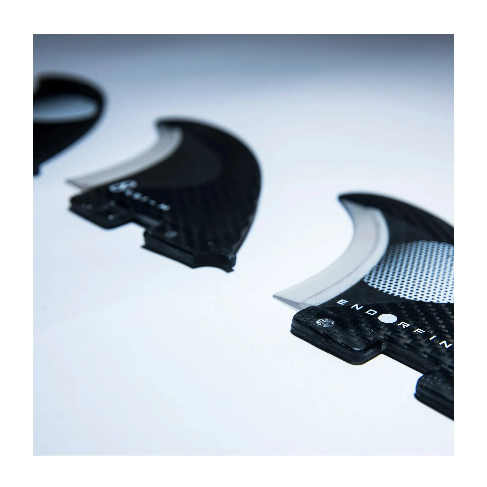 Endorfins Slater KS1 Futures Tri Surfboard Fins - Medium/Black