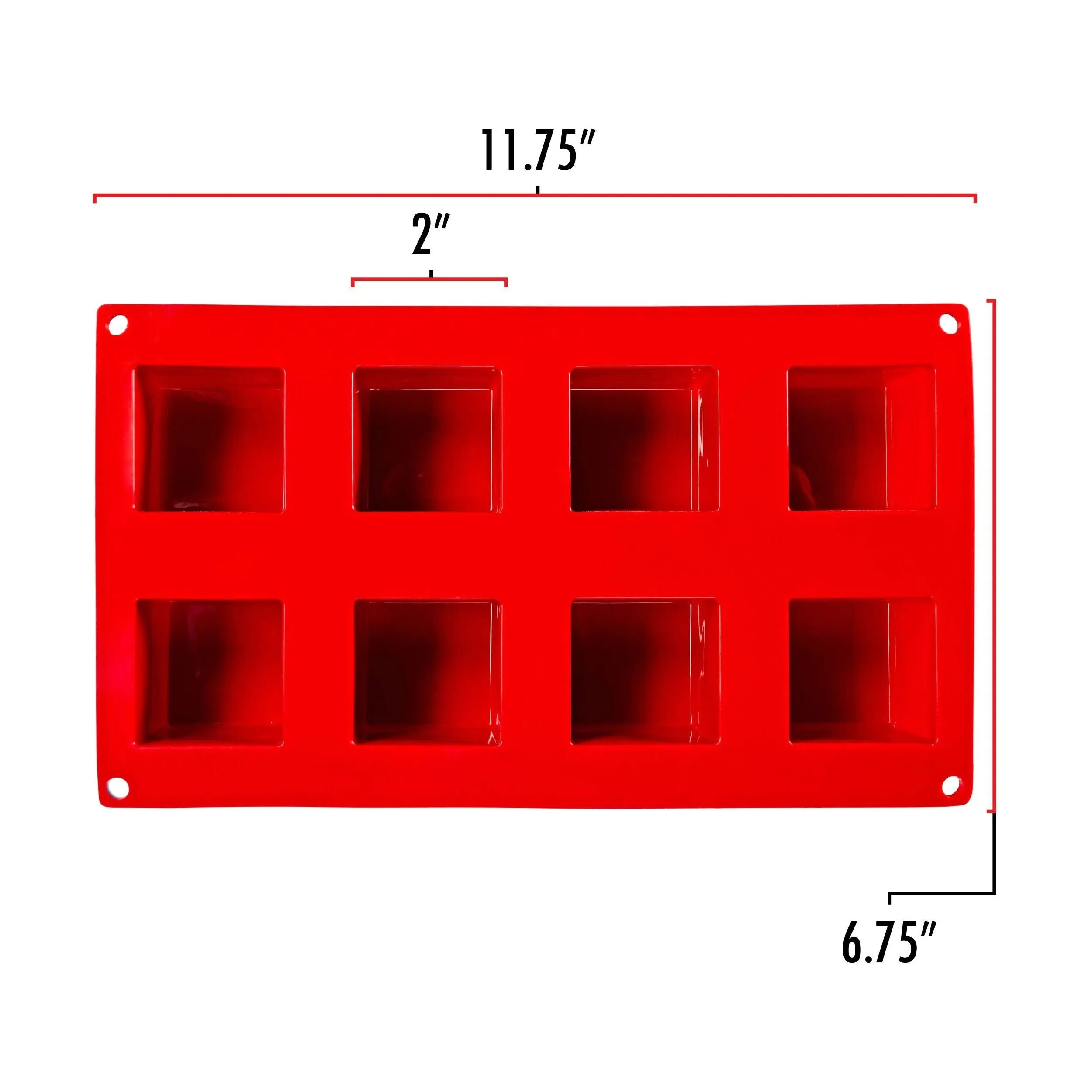 Fat Daddio's Silicone Bakeware Cube (4.4 oz)
