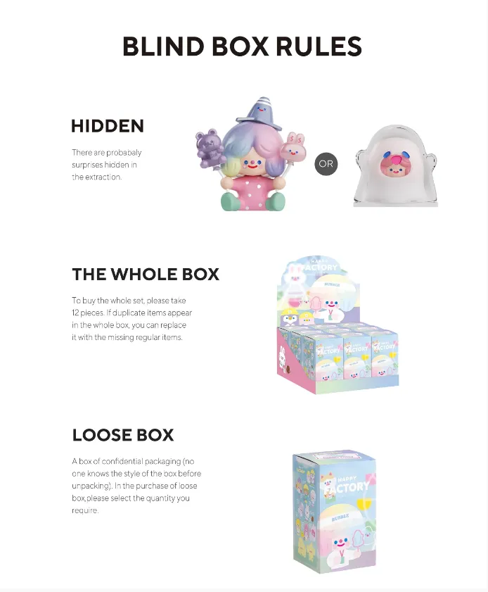 [F.UN] Rico Happy Factory Series Blind Box