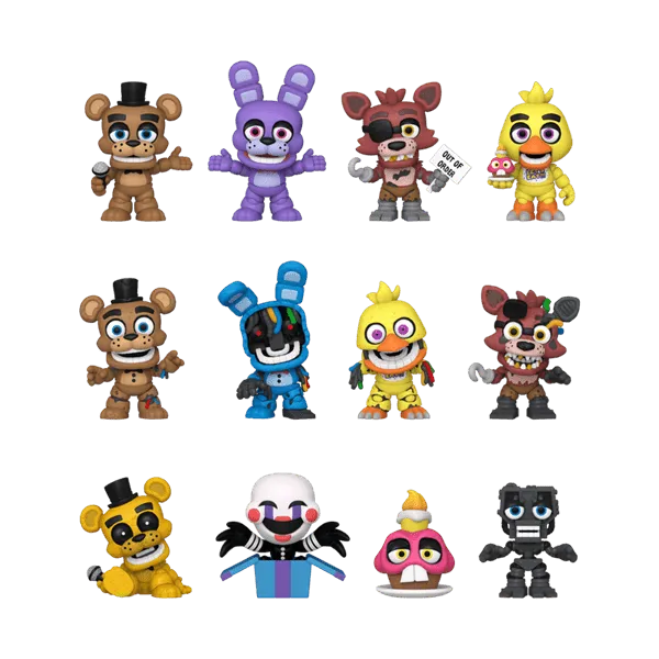 Funko Mystery Minis: Five Nights at Freddy's - 10th Anniversary (1 Pc)