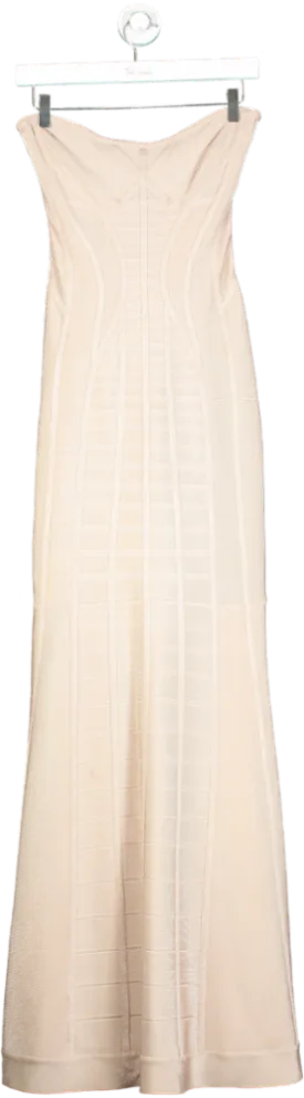 Herve Leger Bare Strapless Haven Gown UK XS