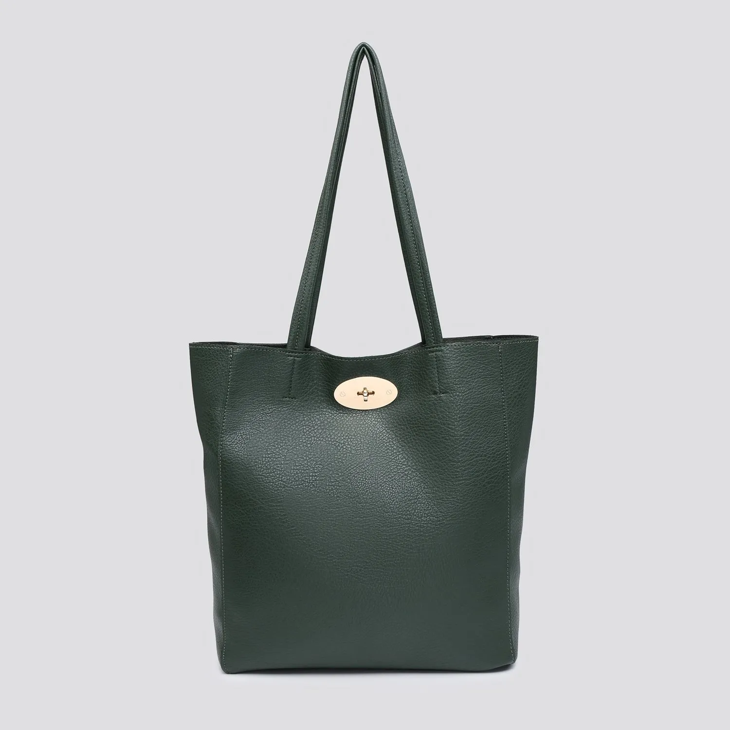 Juliette Shopper Handbag Bottle Green
