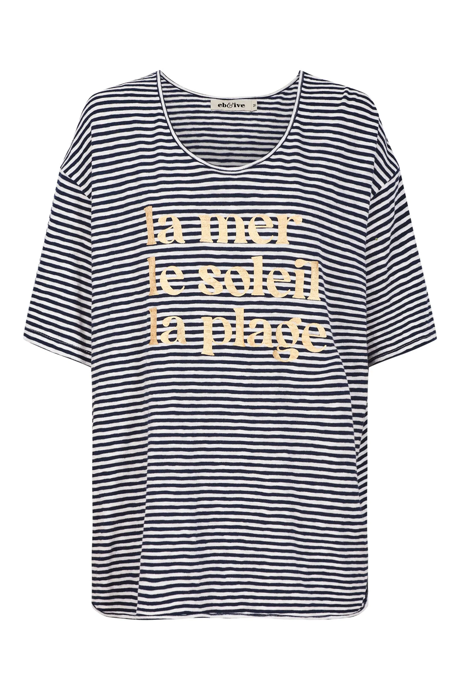 La Plage Tshirt - Indigo