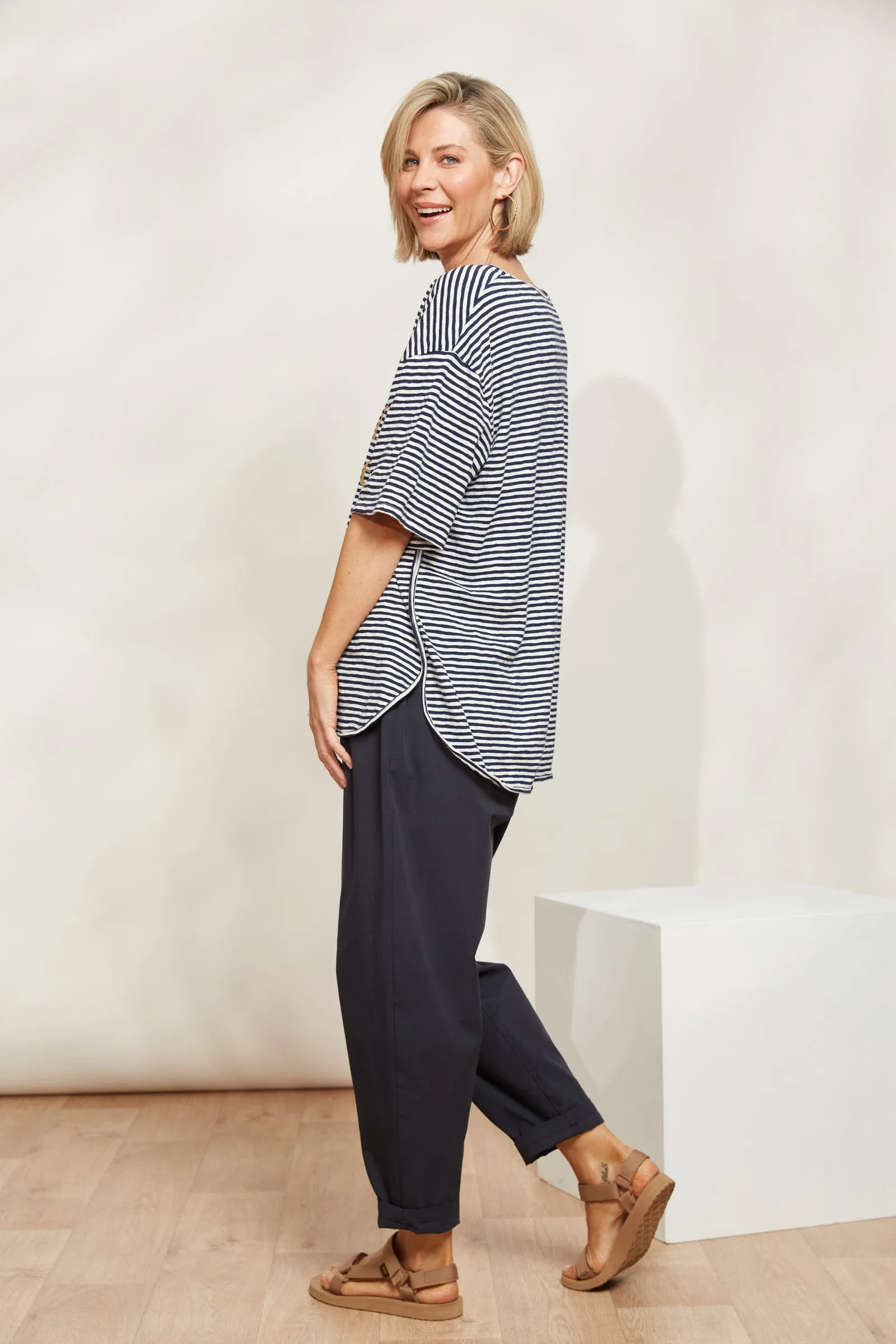 La Plage Tshirt - Indigo