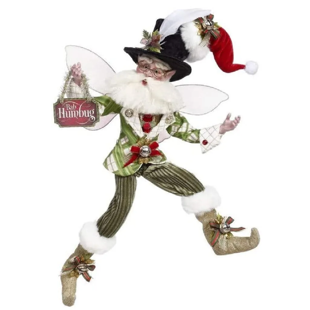 Mark Roberts Fairies 51-16384 Bah Humbug Fairy Large 22.5 Inches