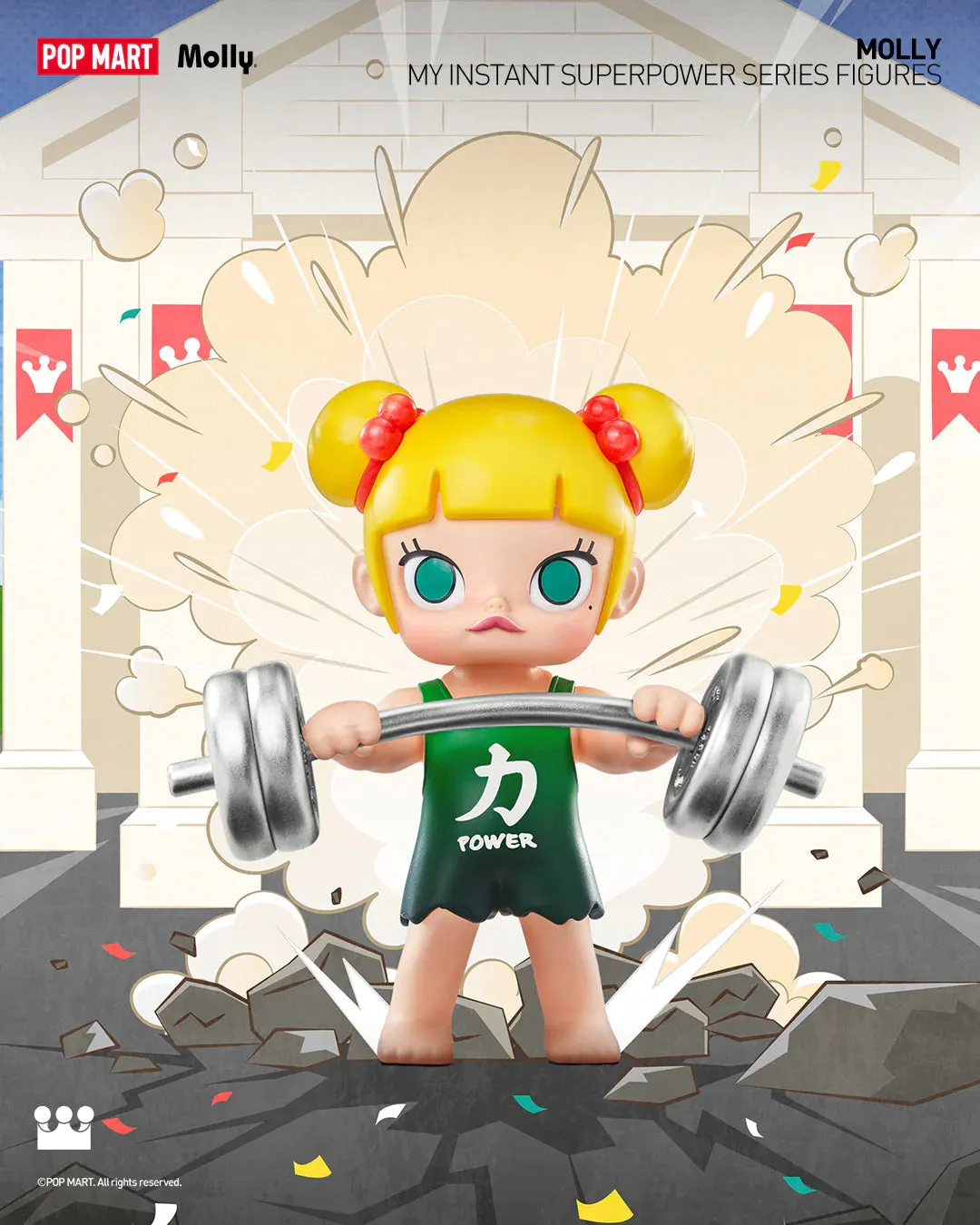 MOLLY My instant Superpower Series Figures
