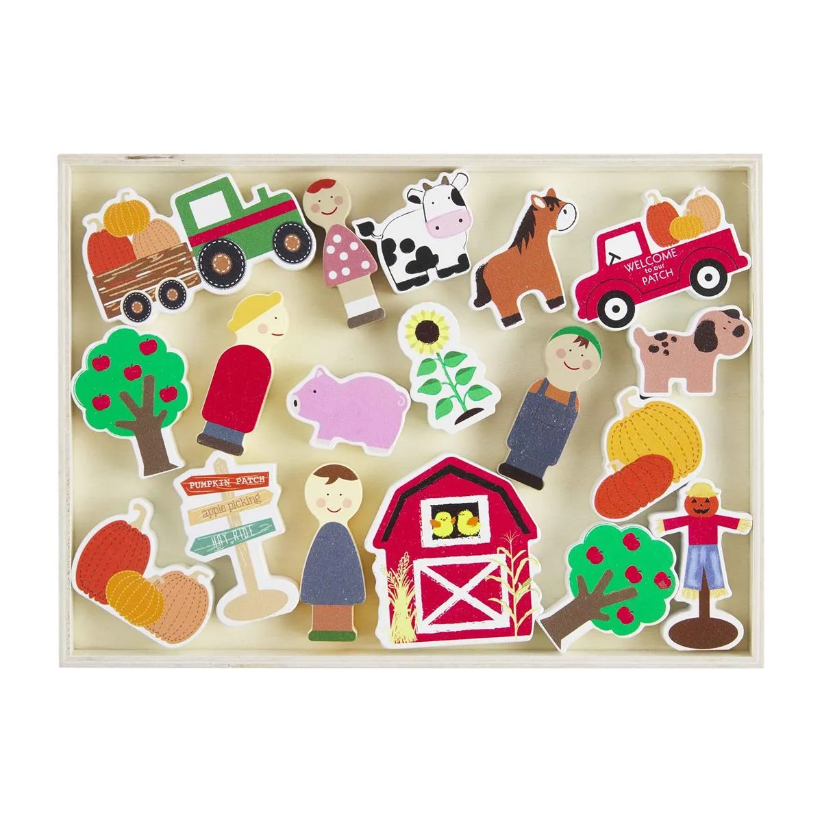 Mud Pie Pumpkin Patch Toy Set