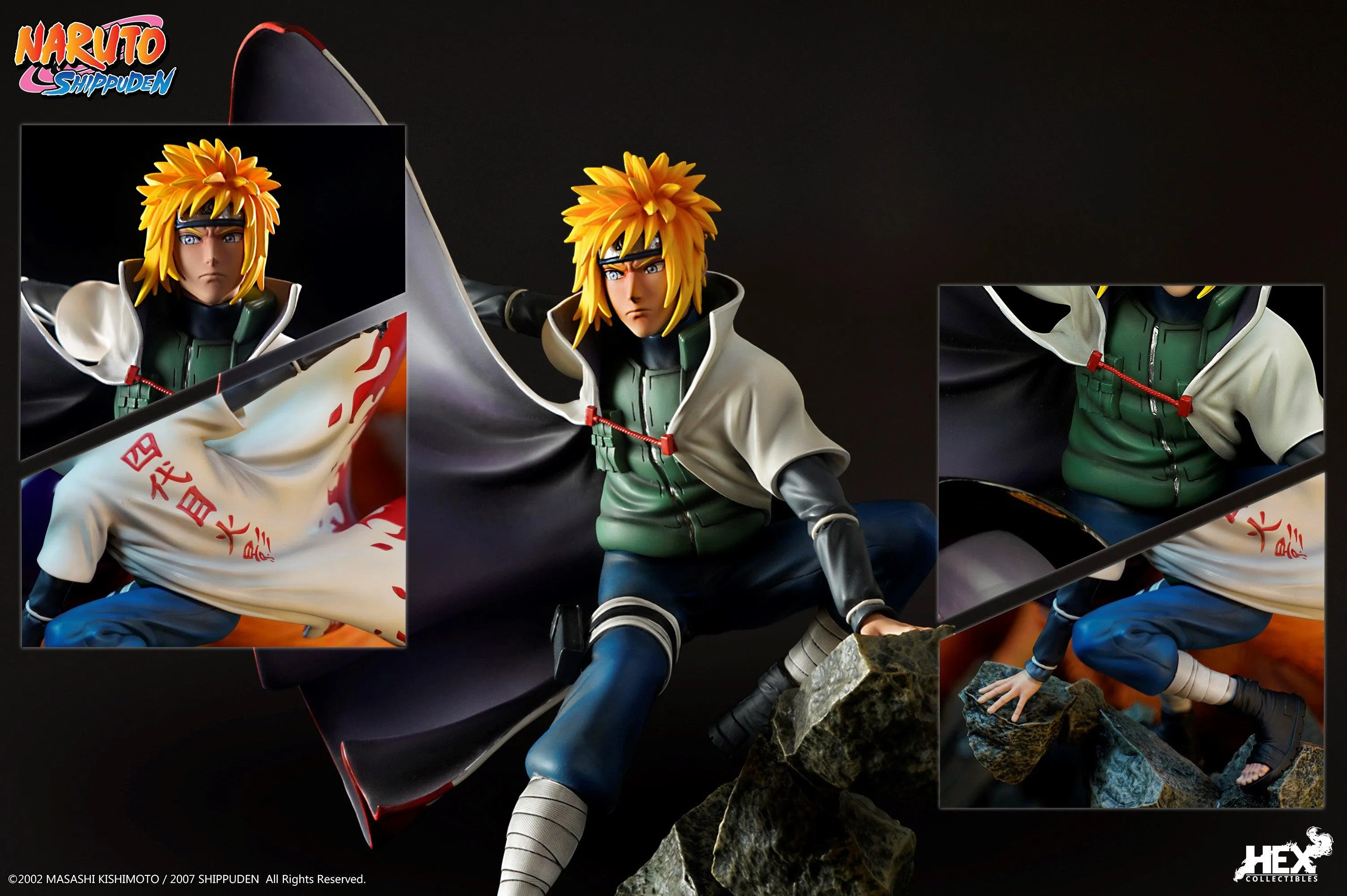 Nine Tails Vs Minato 1/8 Scale Statue