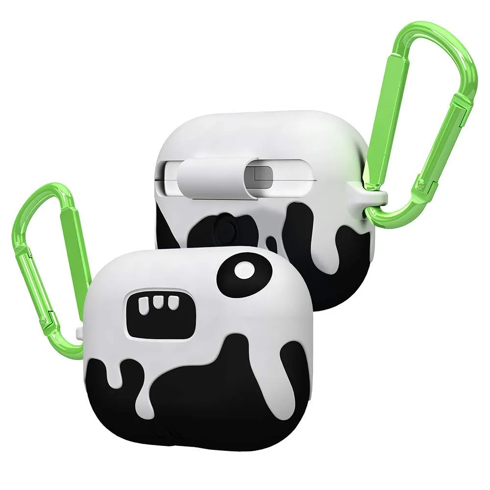 [OPEN BOX] CASE-MATE CreaturePods AirPods Pro Case - Ozzy Dramatic - White/Black