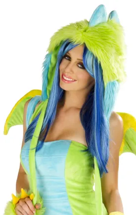 Puff Dragon Deluxe Hood with Spikes