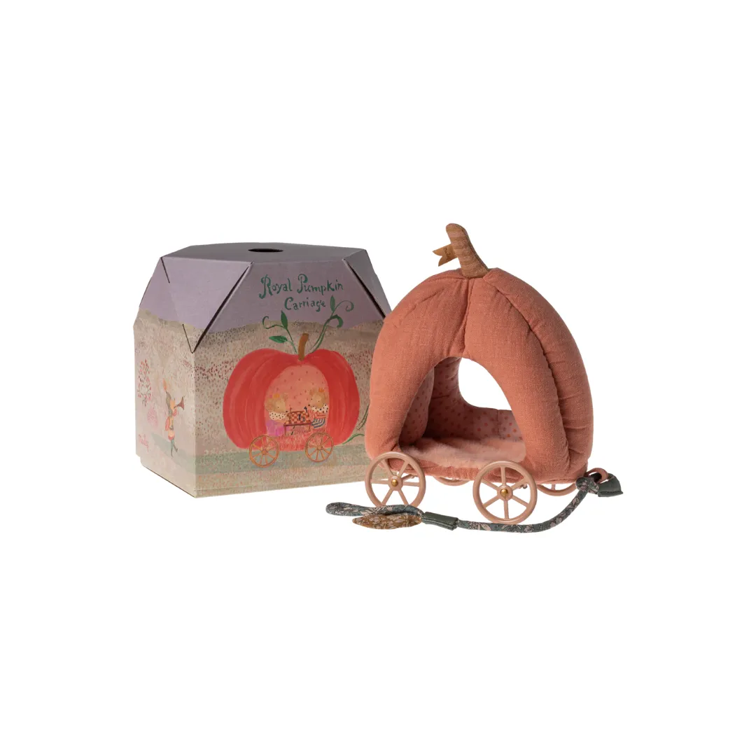 Pumpkin Carriage, Mouse by Maileg
