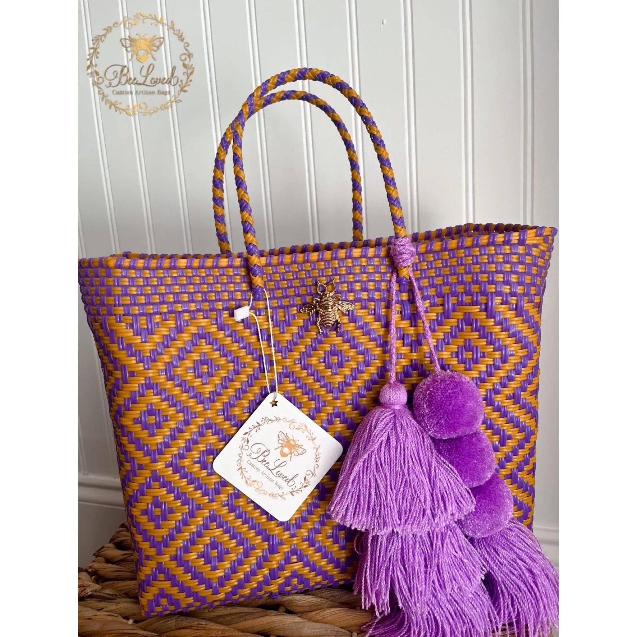 Purple Player XSmall Party Tote
