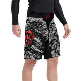 Samurai VS Dragon Fight Shorts