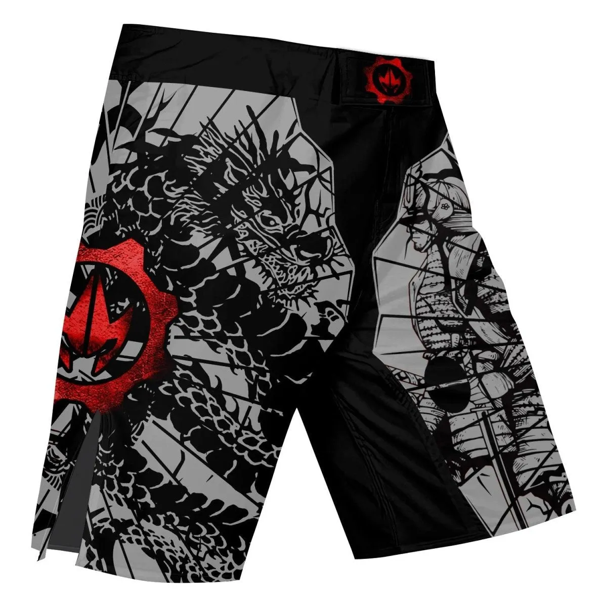 Samurai VS Dragon Fight Shorts