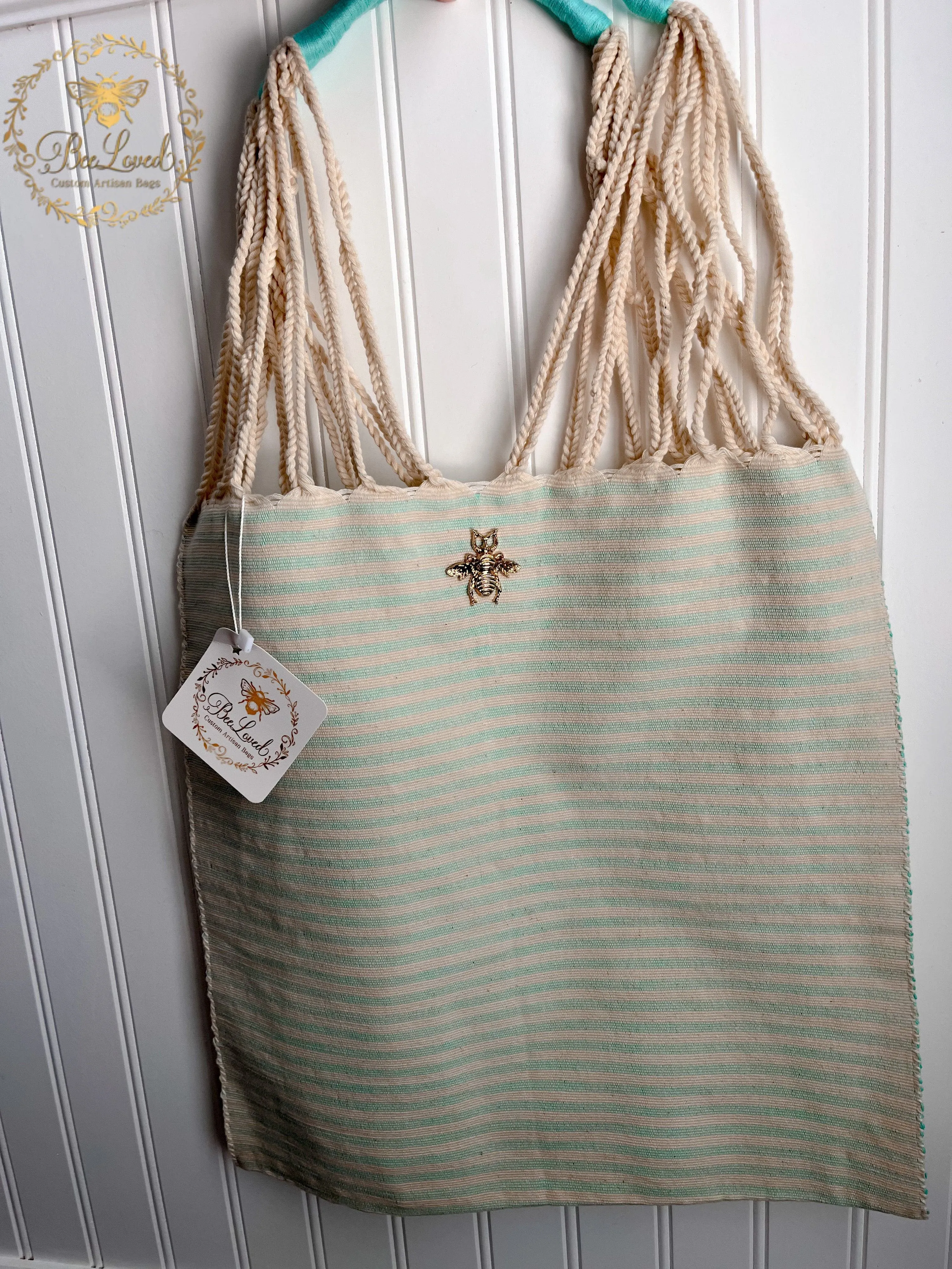 Shades of Summer Fabric Tote Bag