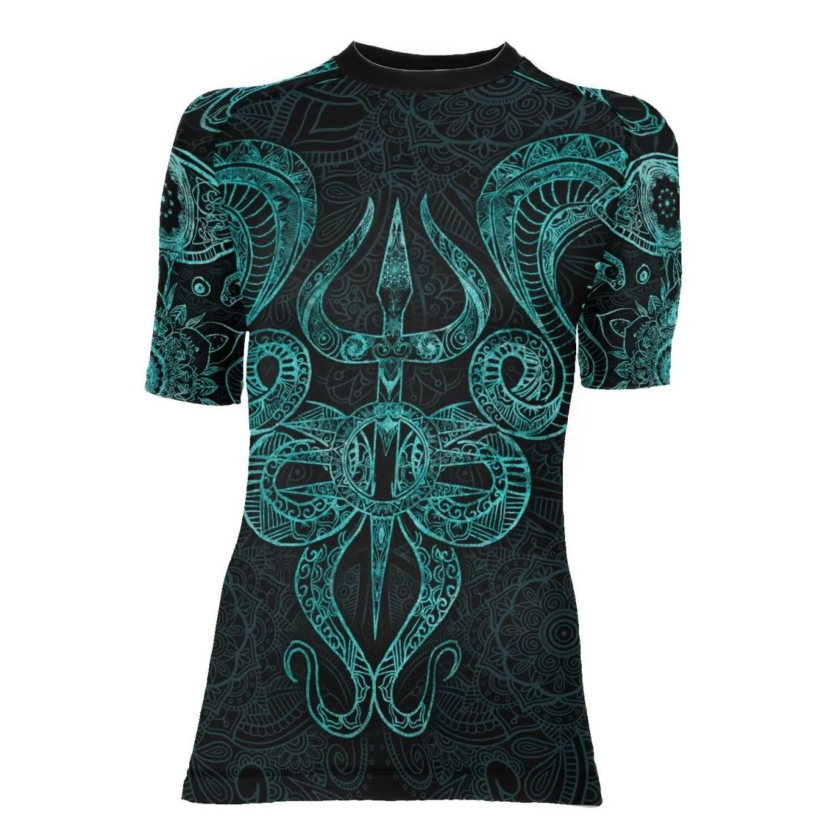 Snake King Vasuki Women's Short Sleeve Rash Guard