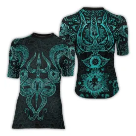 Snake King Vasuki Women's Short Sleeve Rash Guard