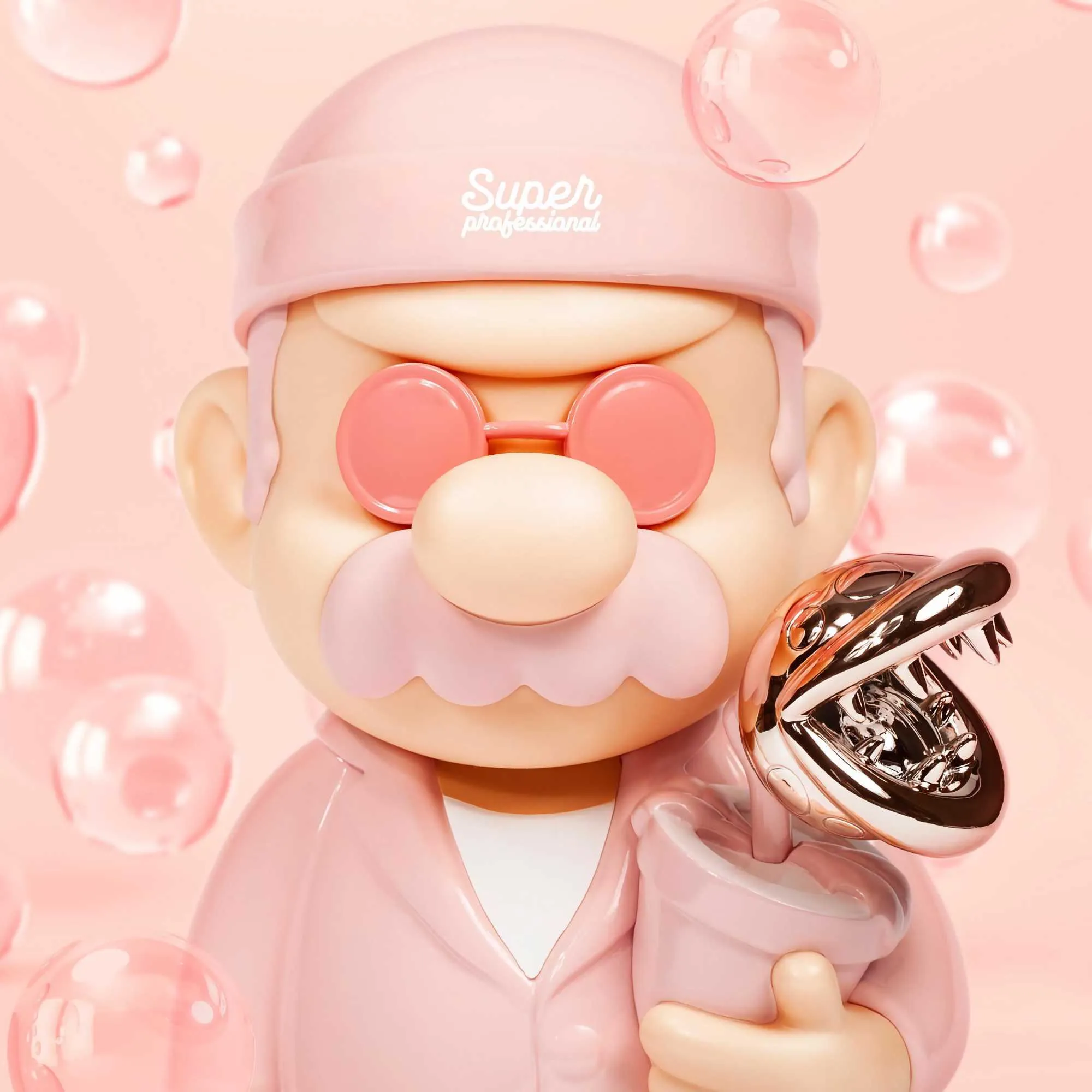 Super Professional Essential // Bubble Pink
