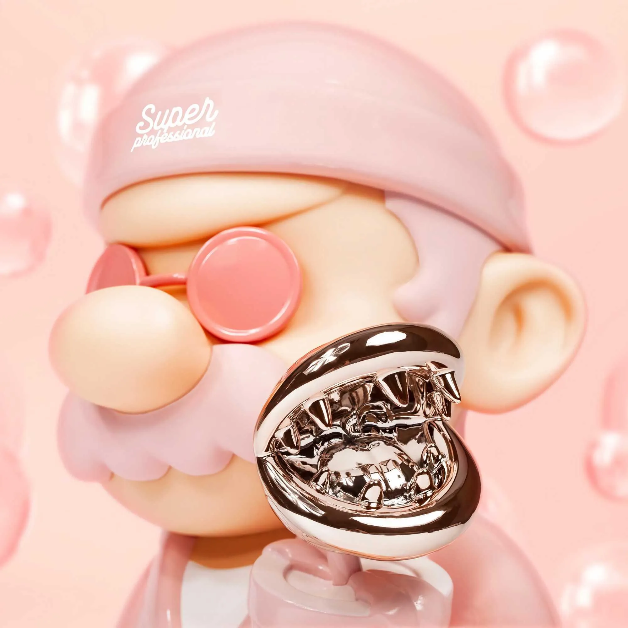 Super Professional Essential // Bubble Pink