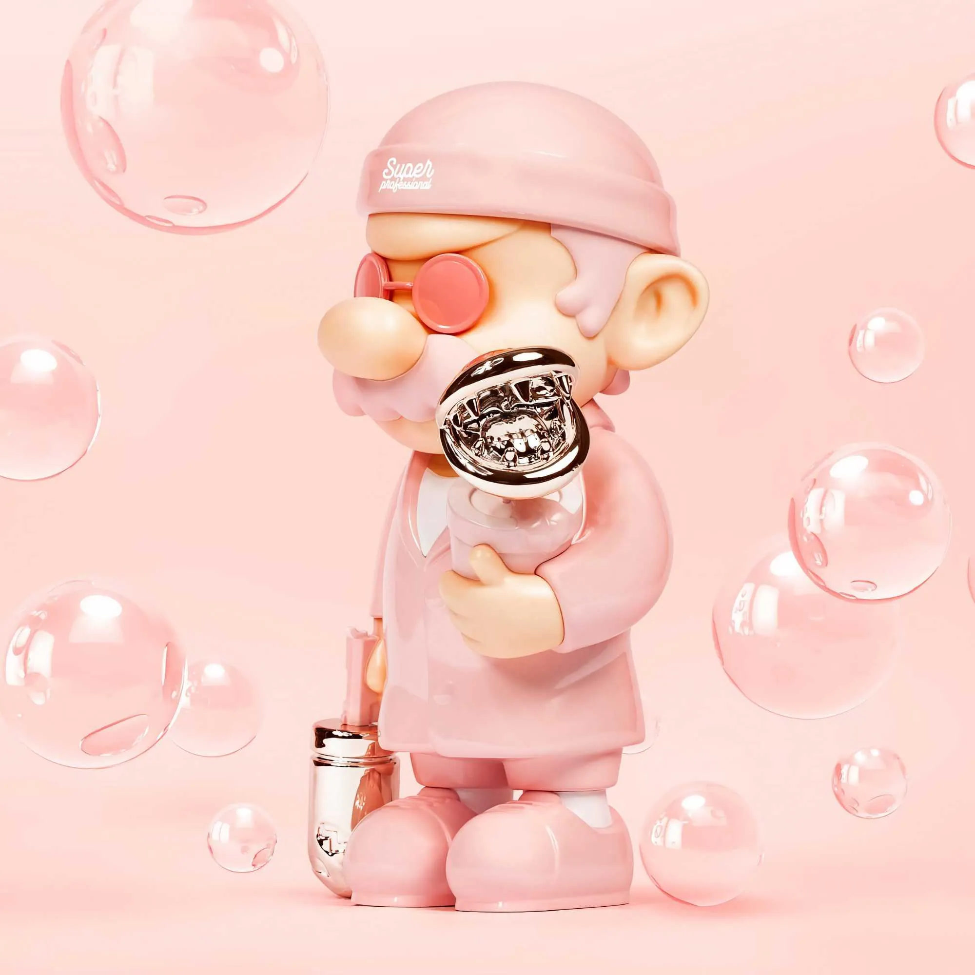 Super Professional Essential // Bubble Pink
