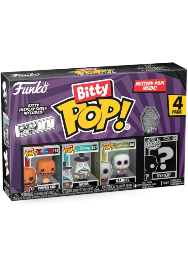 TNBC: Pumpkin Jack Bitty | POP! VINYL [4 Pack]
