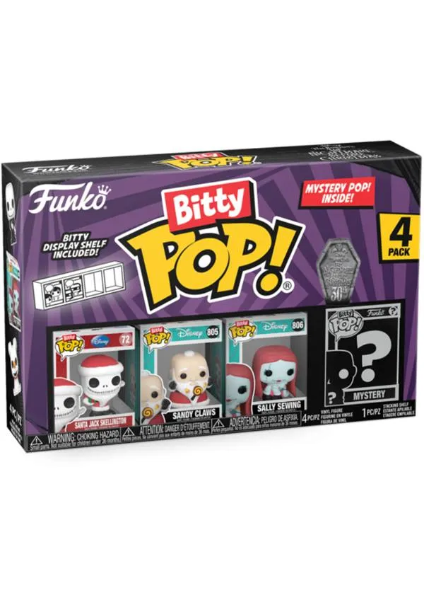 TNBC: Santa Jack Bitty | POP! VINYL [4 Pack]