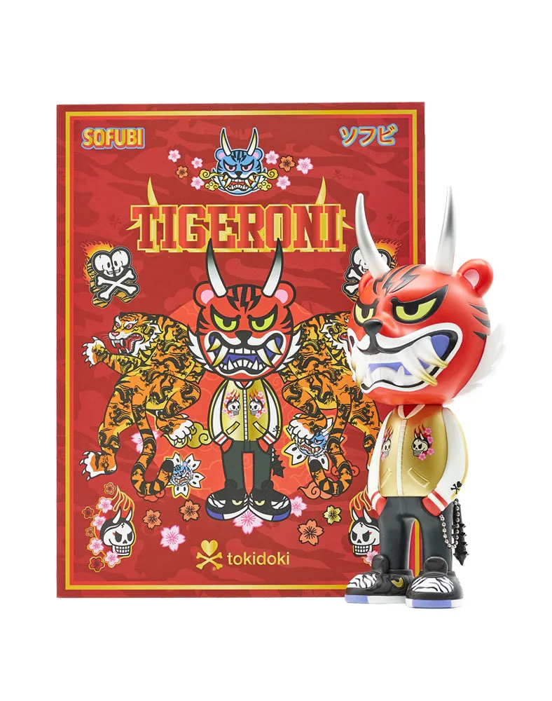 tokidoki Tigeroni Sofubi (Red)