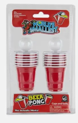 Toy World's Smallest Toy -  Beer Pong