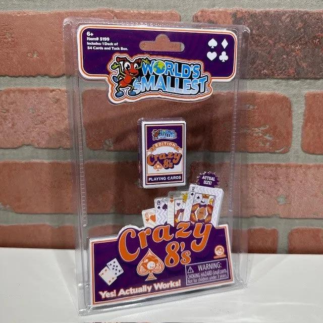 Toy World's Smallest Toy - Kid's Card Games