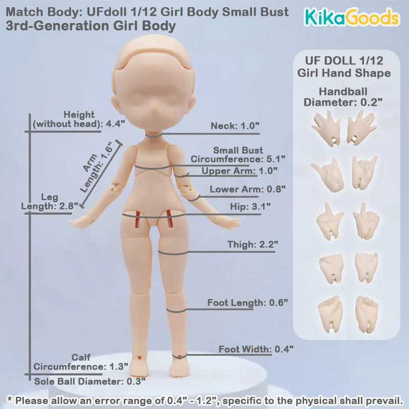 UF DOLL Fruit Series 1/12 Action Figure BJD Blind Box【Shipped in Feb./Mar. 2025】