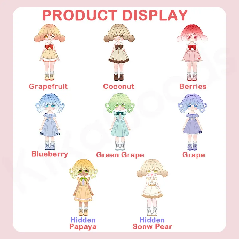 UF DOLL Fruit Series 1/12 Action Figure BJD Blind Box【Shipped in Feb./Mar. 2025】