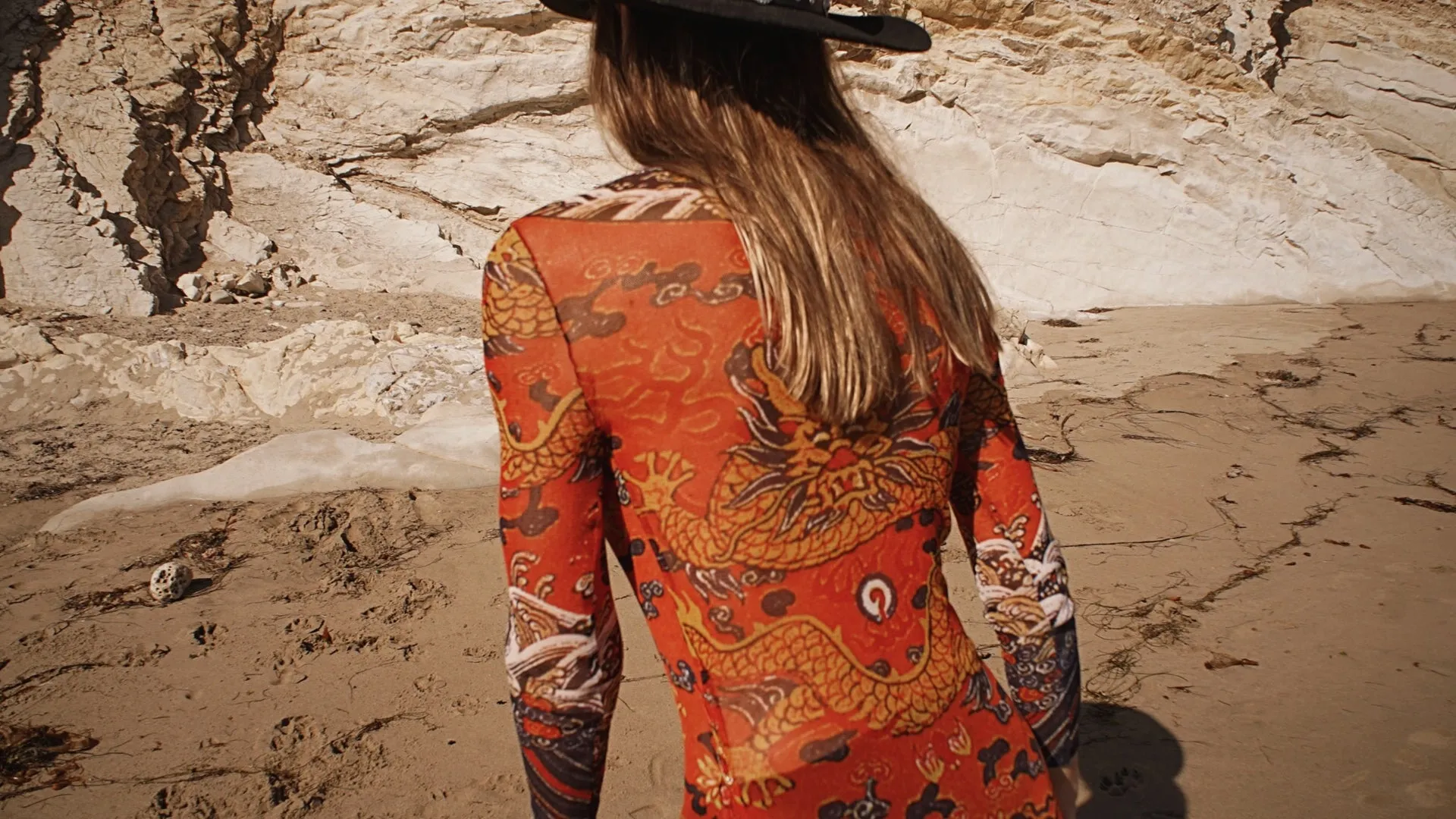 Vintage Vivienne Tam Dragon Dress 90’s